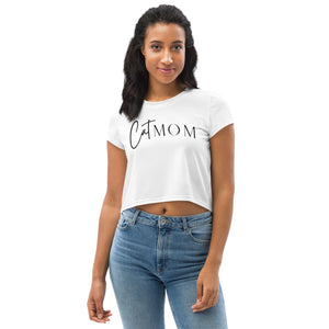 Catmom cropped Top